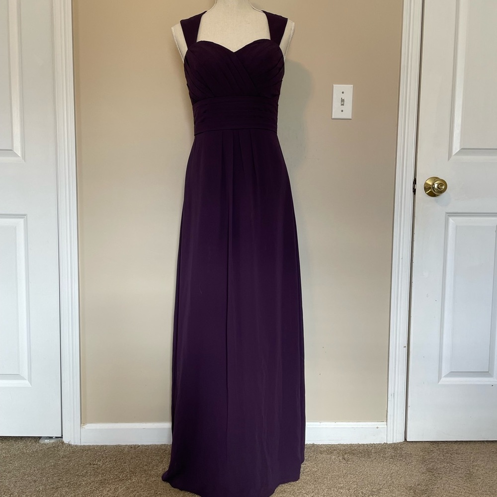 Purple Bridesmaid Dress